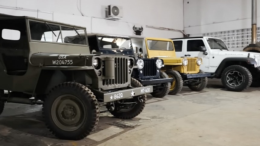 Jeep factory in the Philippines