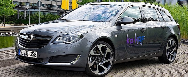 Opel Insignia autonomous prototype