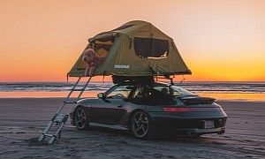 Instagrammer Brock Keen Thinks a Porsche 911 Is Perfect for Roof-Tent Camping