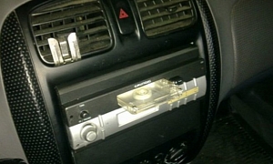 Install Fake Cassette Player to Protect Rear One from Theft