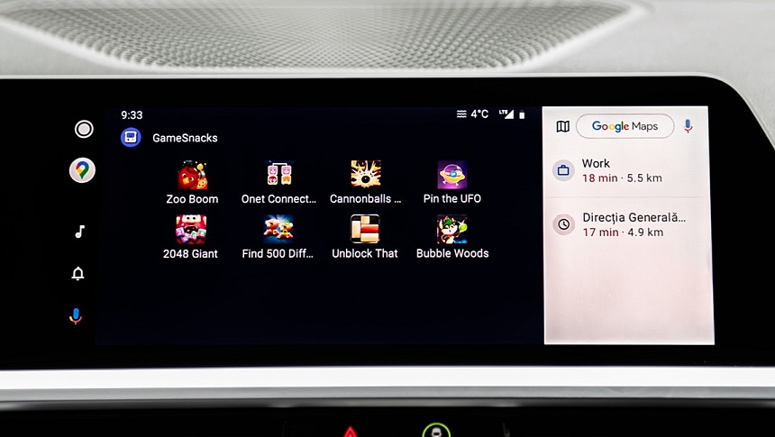 Android Auto games