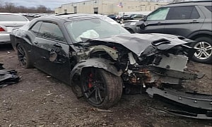 Insurance Company Refuses To Sell Brand-New Challenger SRT for $10,000, It's So Crumpled
