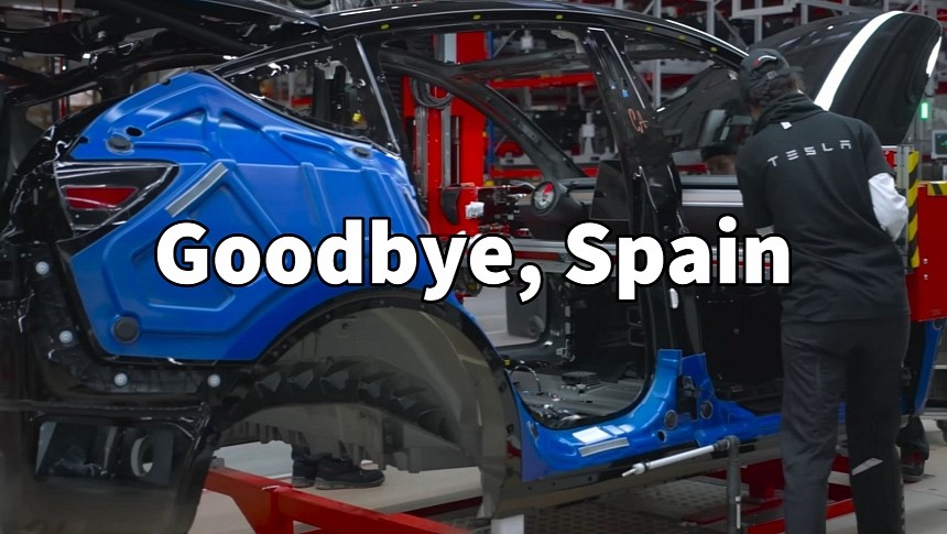 Tesla scraps Spanish gigafactory plans