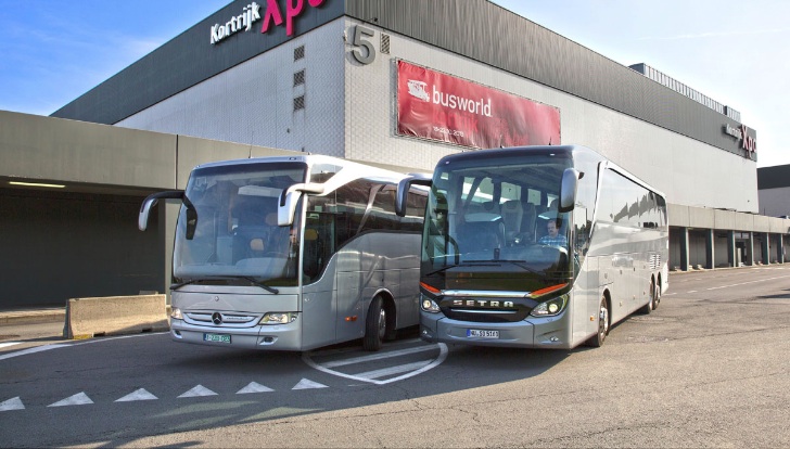 Daimler Buses at Busworld 2013