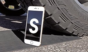 iPhone 6S Survives Being Run Over by a Ford Pickup Truck