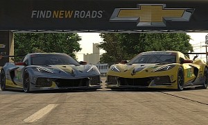 iRacing Chevrolet Corvette C8.R Is as Cool as the Real One, Can Now Be Raced