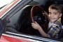 Iraqi Three-Year-Old Does Donuts in a BMW, Boy Can Barely Reach the Pedals