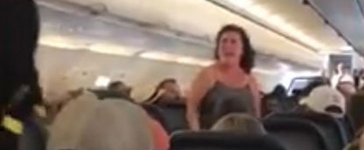 Woman is removed from Spirit Airlines flight after massive meltdown