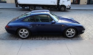 Iris Blue 1995 Porsche 993 Carrera 4 Is the Only X51 Pack Imported Stateside