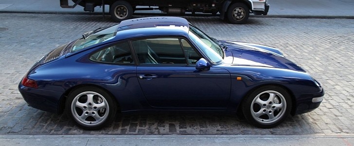 Iris Blue 1995 Porsche 993 Carrera 4 Is the Only X51 Pack Imported  Stateside - autoevolution