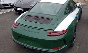 Irish Green 2018 Porsche 911 GT3 Touring Package Is Ready for St Patrick's Day