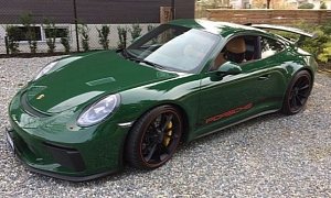 Irish Green 2018 Porsche 911 GT3 with CCX Options Shows the Full Rainbow