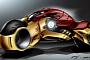 Iron Man Bikes, Concepts and Real-Life Machines