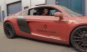 Iron Man Is Real, He Was Spotted Driving His Audi R8 in London