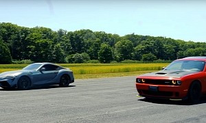 Is a Tuned Toyota GR Supra Bad Enough to Beat the Hell Out of a Dodge Challenger Hellcat?