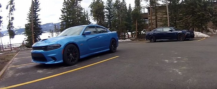 Dodge Charger test cars