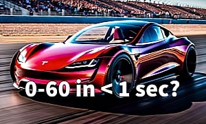 Is It Even Possible for a Street-Legal Tesla Roadster To Hit 60 Mph in Under One Second?