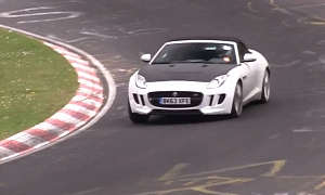 Is Jaguar Testing a 4-Cylinder F-Type on the Nurburgring?