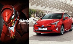 Is the 2016 Toyota Prius Design Inspired by the Evangelion Anime?