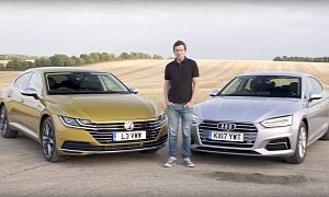 Is the 2018 Volkswagen Arteon Having a Slice of the Audi A5 Sportback's Pie?