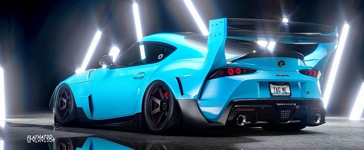 Is The 2020 Toyota Supra Better With A Big Wing Or