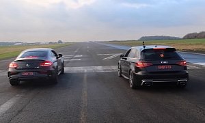 Is the Audi RS3 Faster Than a Mercedes-AMG C63?
