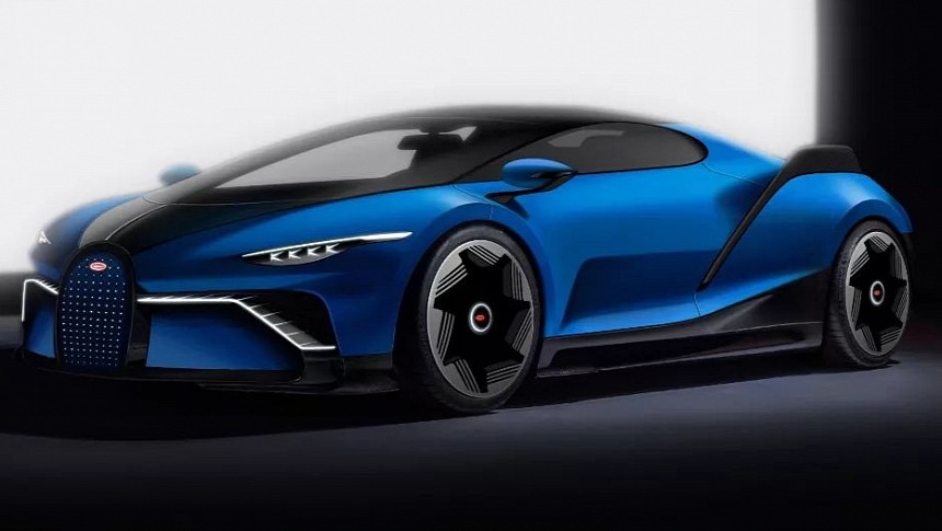 Bugatti Electric - Rendering