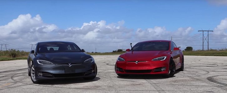 Tesla Model S 100D vs. P100D