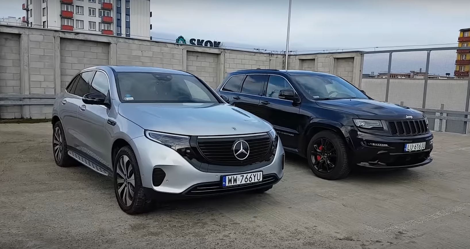 Is the Mercedes EQC Faster Than a Jeep Grand Cherokee SRT
