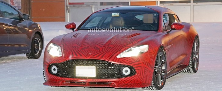 Is the Vanquish Zagato Shooting Brake Testing a New Engine?