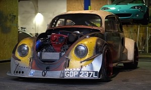 Is This GT-R-Powered VW Beetle Junker a Waste of a Skyline Engine? In Short, No
