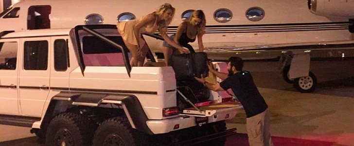 Is This How Dan Bilzerian Is Using His Mercedes-Benz Brabus G63 AMG 6x6?
