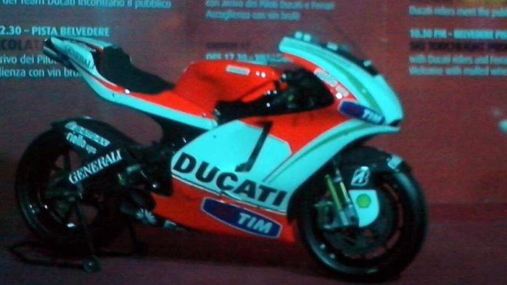 Is This Really a Spy Photo of the Ducati GP13?