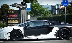 Is This the 2017 Lamborghini Aventador Facelift? Spy Video Shows SV-like Intakes
