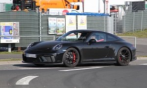 Is This the 2018 Porsche 911 Sport Classic? Wingless GT3 Prototype Says "Yes"