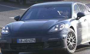 Is This the 2018 Porsche Panamera Coupe (928 Revival) Prototype?