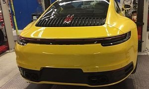 Is This the 2019 Porsche 911? Production Car Spotted Completely Naked