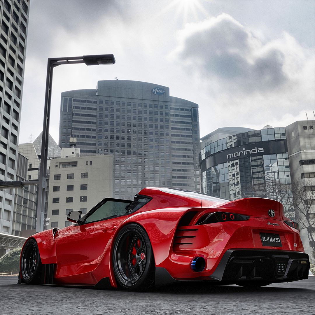 Is This the 2020 Toyota Supra Targa of Your Dreams? - autoevolution