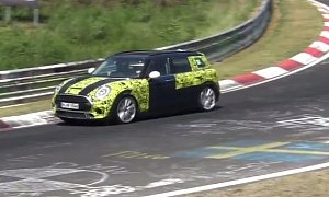 Is This The 300 HP MINI Clubman JCW? Prototype Gets Hooned on Nurburgring