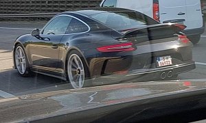Is This the 991.2 Porsche 911 GT3 Touring Package? Prototype Has Rear Seats