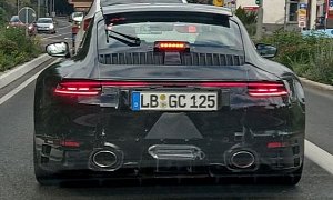 Is This The 992 Porsche 911 GTS? Prototype Shows New Aero Elements