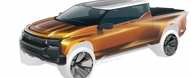 Future Chevrolet Silverado rendering