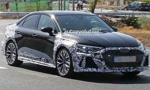 Is This the Facelifted 2024 RS 3 Sedan, Or Is Audi Working on Something Else?
