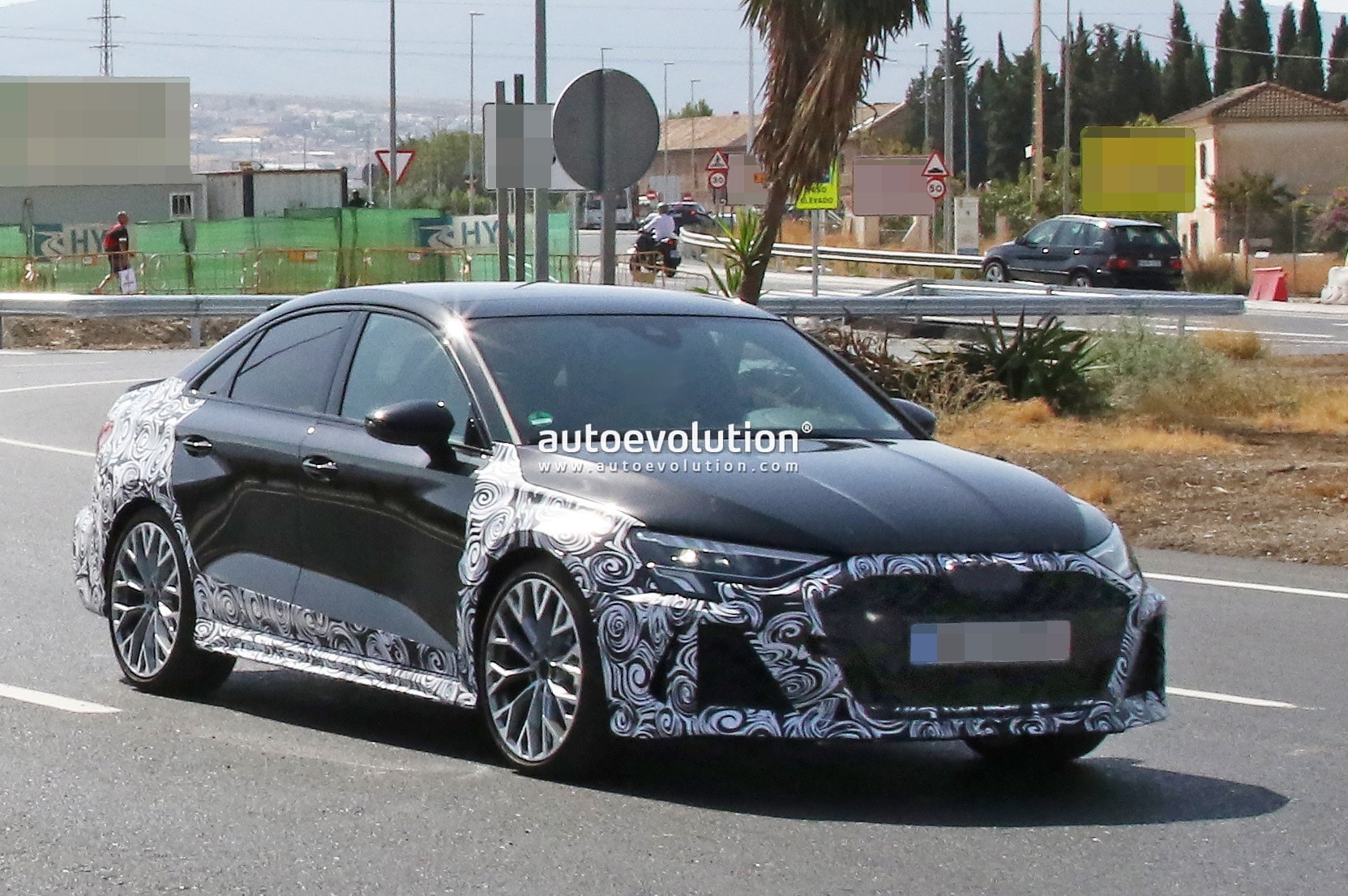 Is This the Facelifted 2024 RS 3 Sedan, Or Is Audi Working on Something