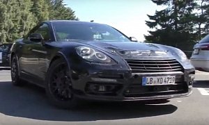 UPDATE: Is This the Next Porsche Panamera S E-Hybrid Testing at the Nurburgring?