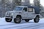 Is This The Mercedes-AMG G63 4x4² Pickup Truck Playing In the Snow?