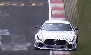 Is This the Mercedes-AMG GT Black Series? Extreme Prototypes Fly on Nurburgring