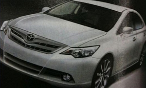 Is This the Shape of the 2012 Toyota Camry?