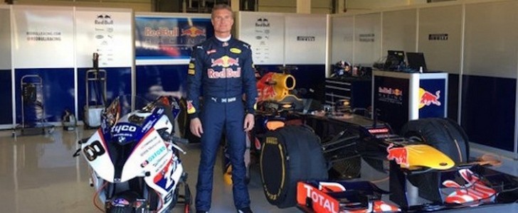 David Coulthard expecting Guy Martin in the pits
