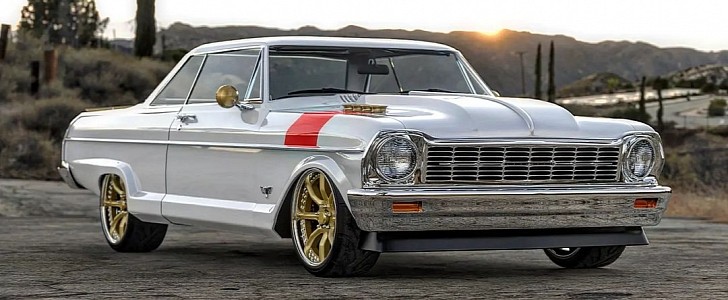 1965 Chevy Nova Magnuson supercharged rendering by personalizatuauto